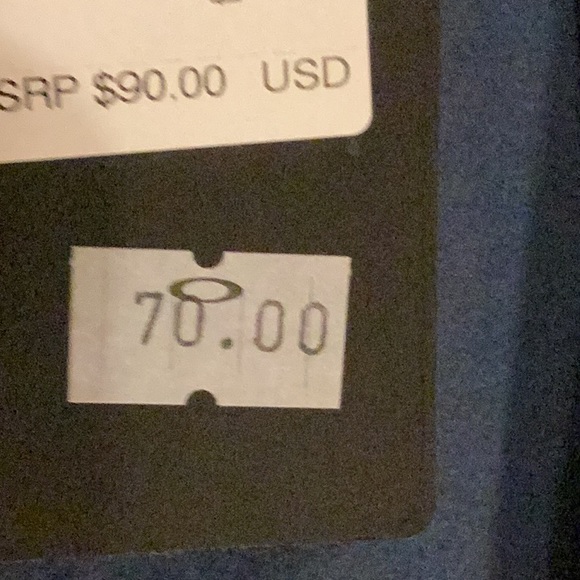 Oakley Dark Navy Small Vest 4 pockets 2 outside 2 inside - Picture 3 of 9